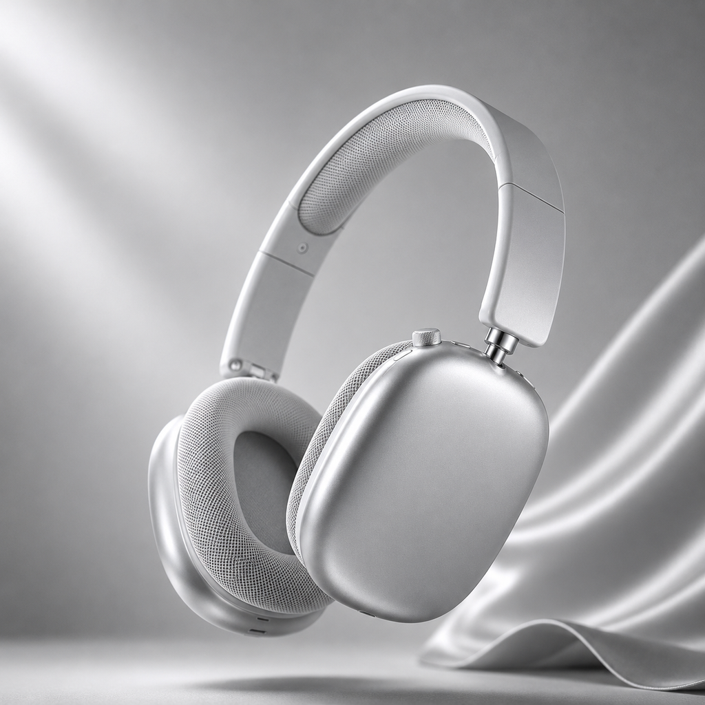 AuraMax Wireless Headphones – Foldable Bluetooth Audio Headset