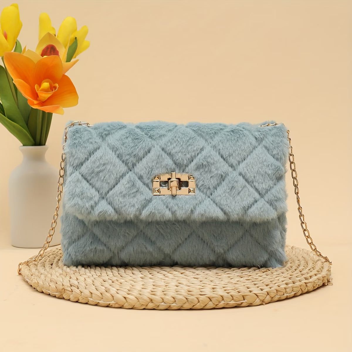 SOL4CE Plush Crossbody Bag