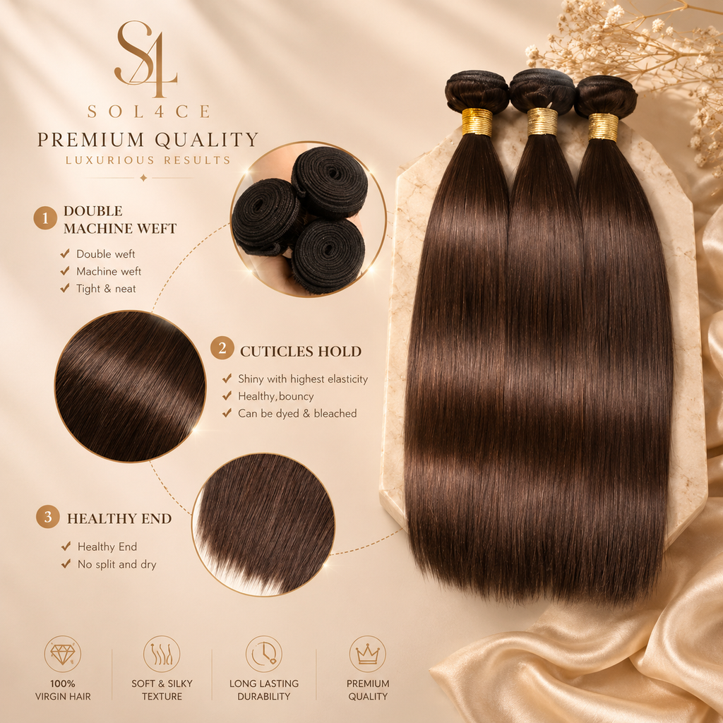 SOL4CE Luxe Chocolate Straight
