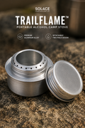 SOL4CE TrailFlame™ Portable Alcohol Camp Stove