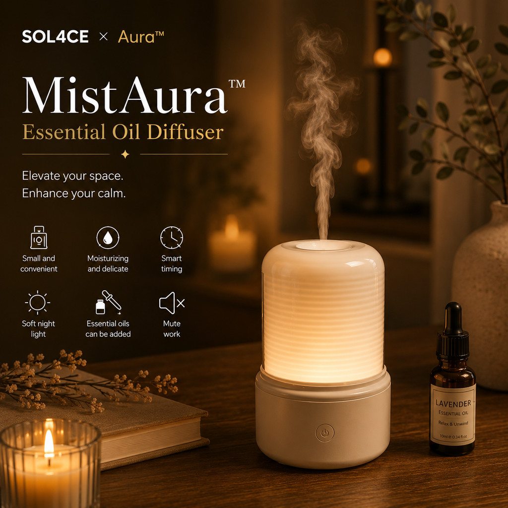MistAura™ Essential Oil Diffuser