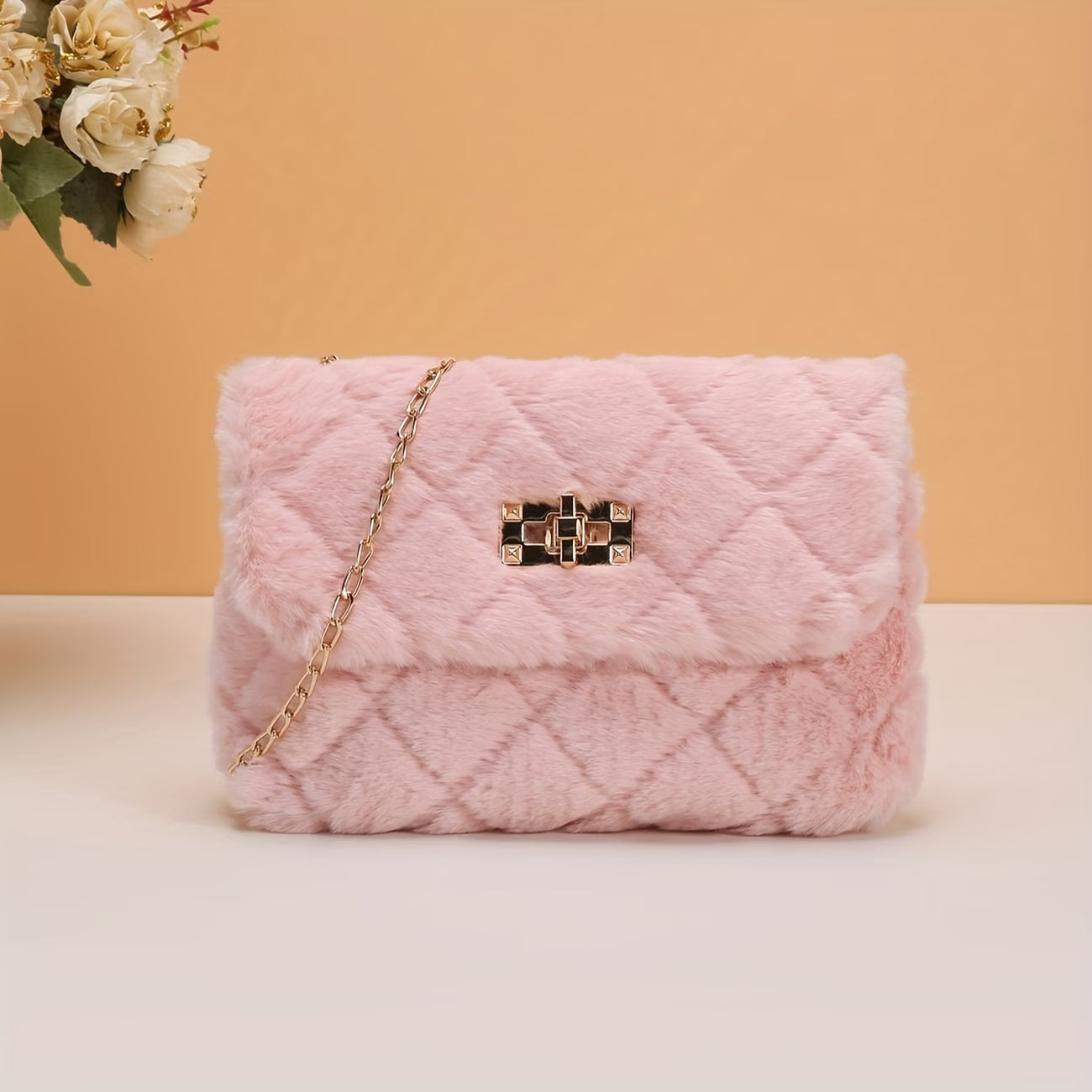 SOL4CE Plush Crossbody Bag