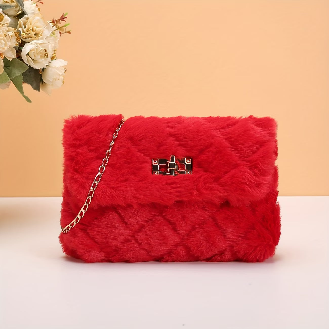 SOL4CE Plush Crossbody Bag