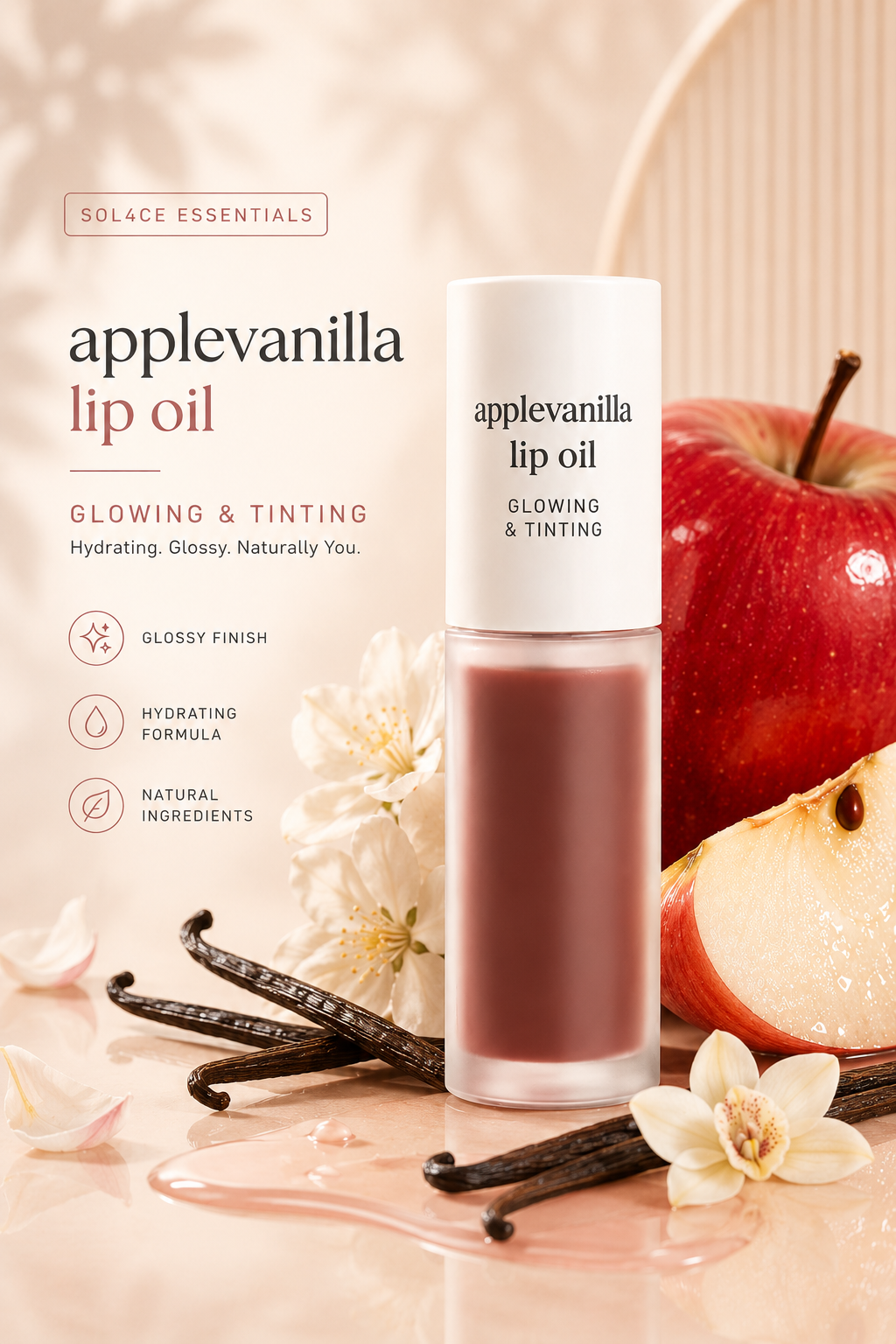 SOL4CE Velvet Hydrating Lip Oil