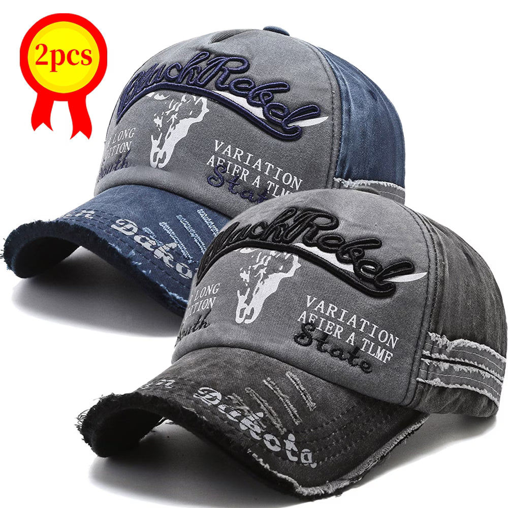 Heritage Washed Caps