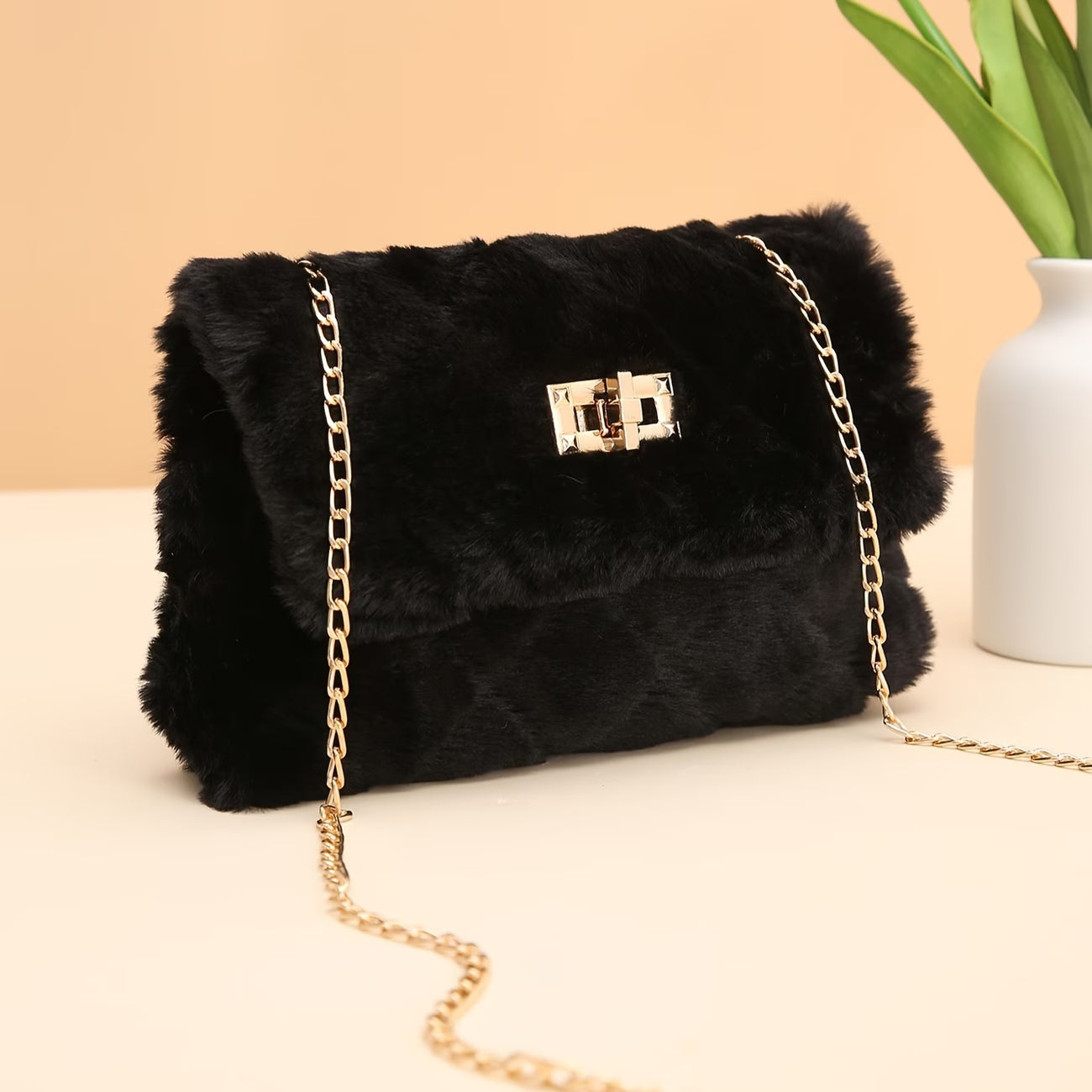 SOL4CE Plush Crossbody Bag
