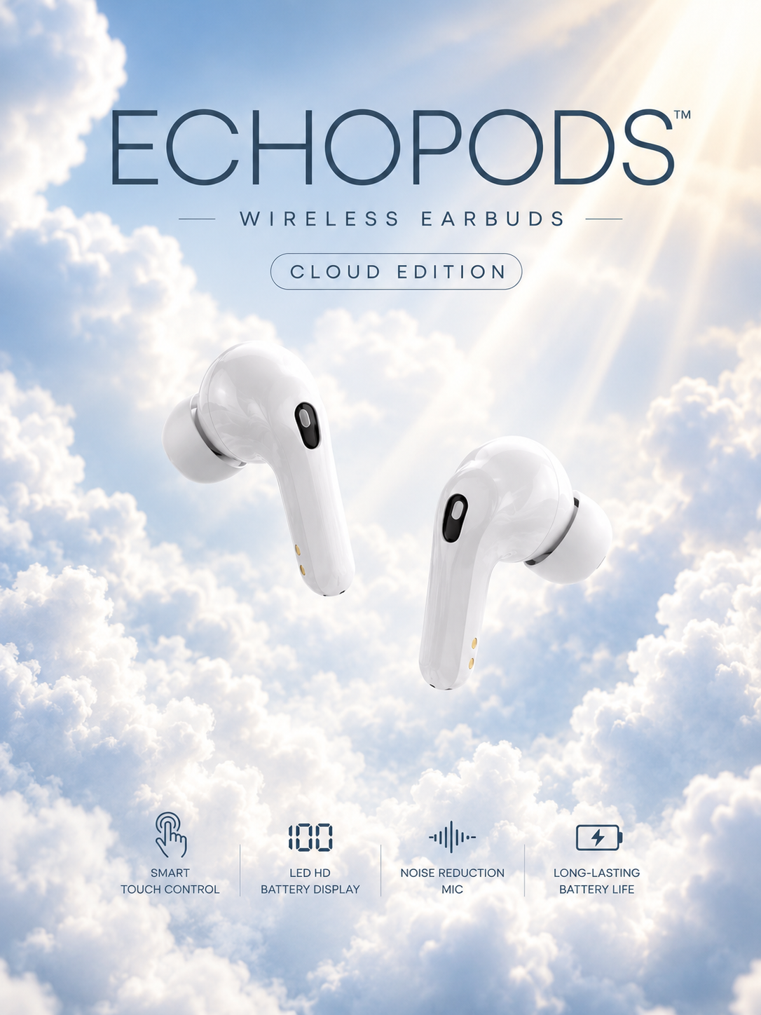 EchoPods™ Wireless Earbuds