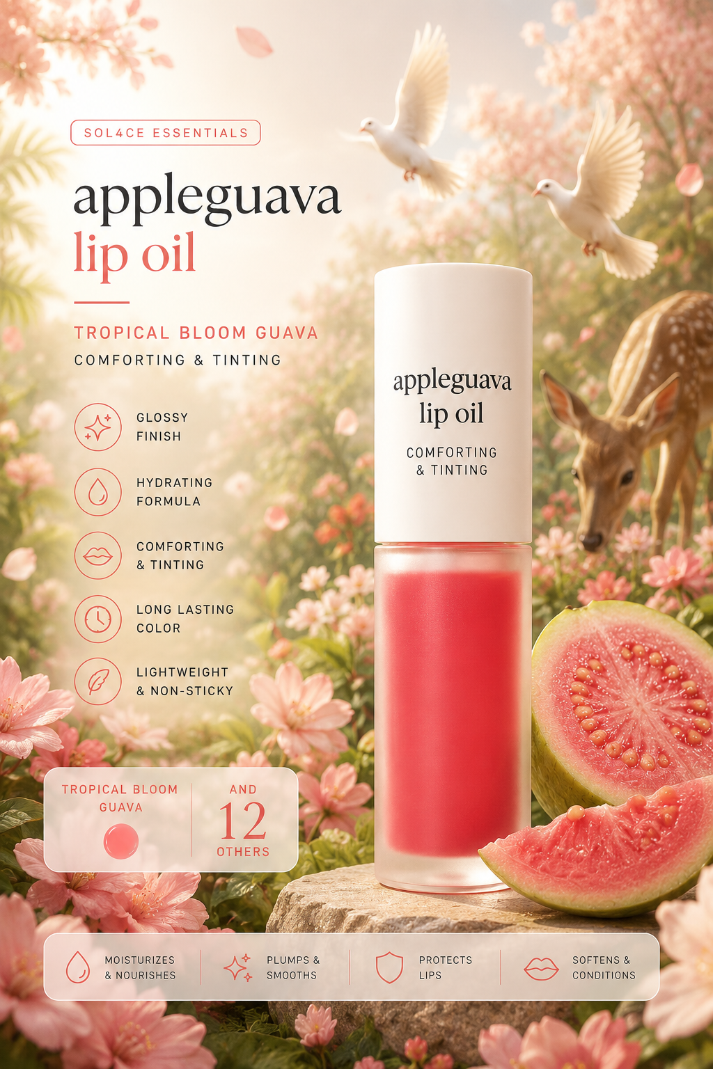 SOL4CE Velvet Hydrating Lip Oil