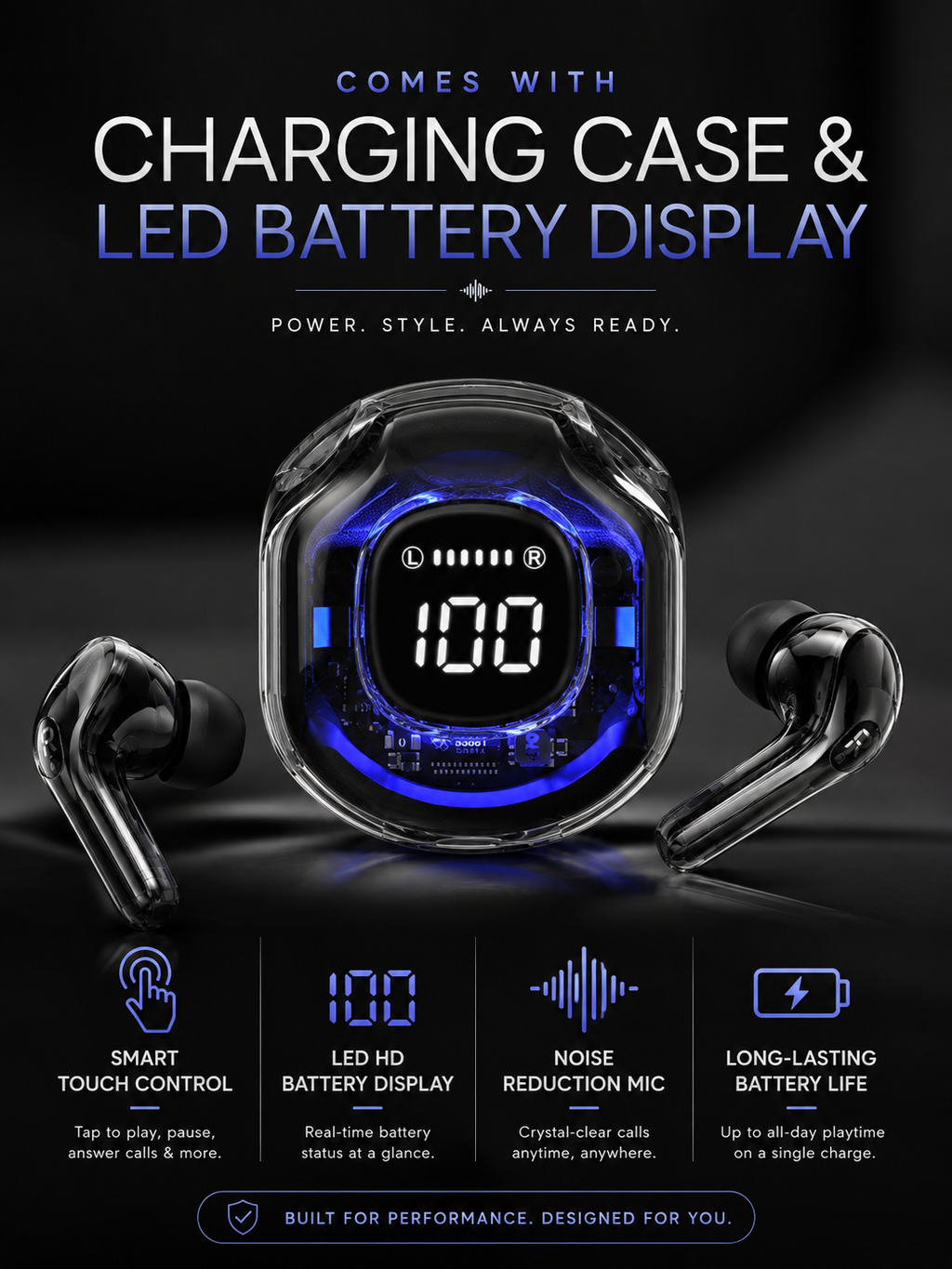 EchoPods™ Wireless Earbuds