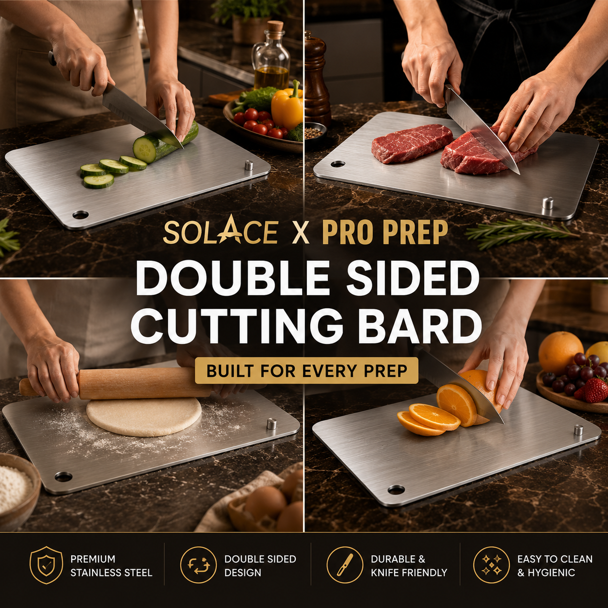 ProPrep™ Double-Sided Cutting Board