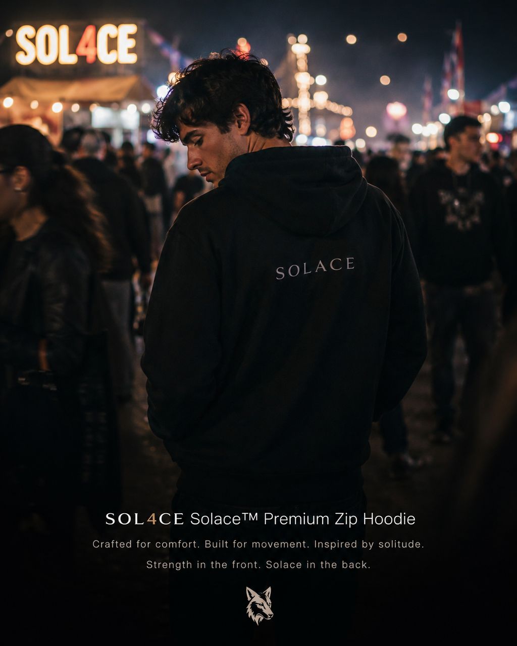 SOL4CE Solace™ Zip Hoodie