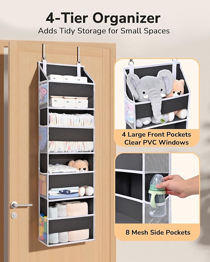 Tiered Door Storage System