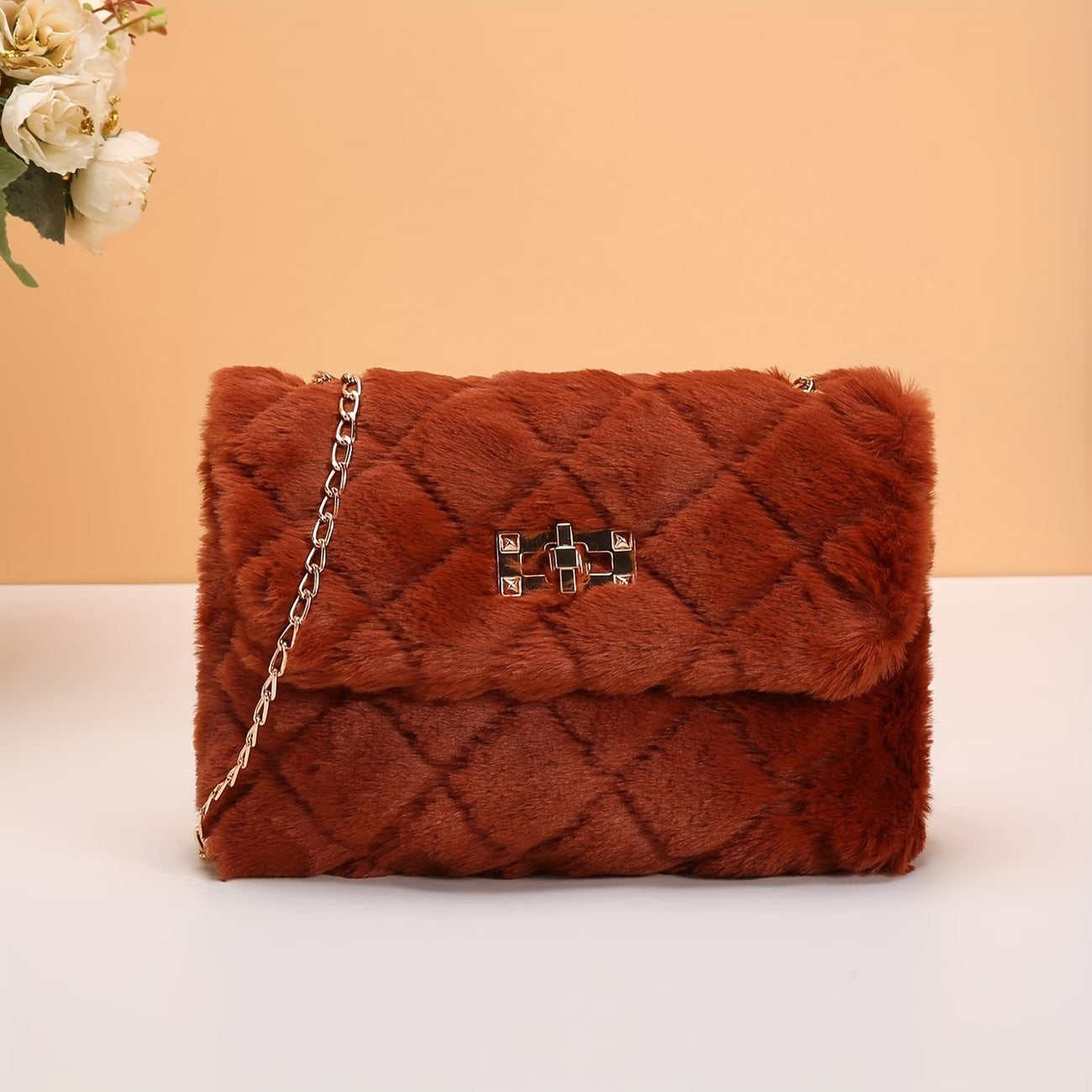 SOL4CE Plush Crossbody Bag
