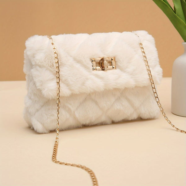 SOL4CE Plush Crossbody Bag