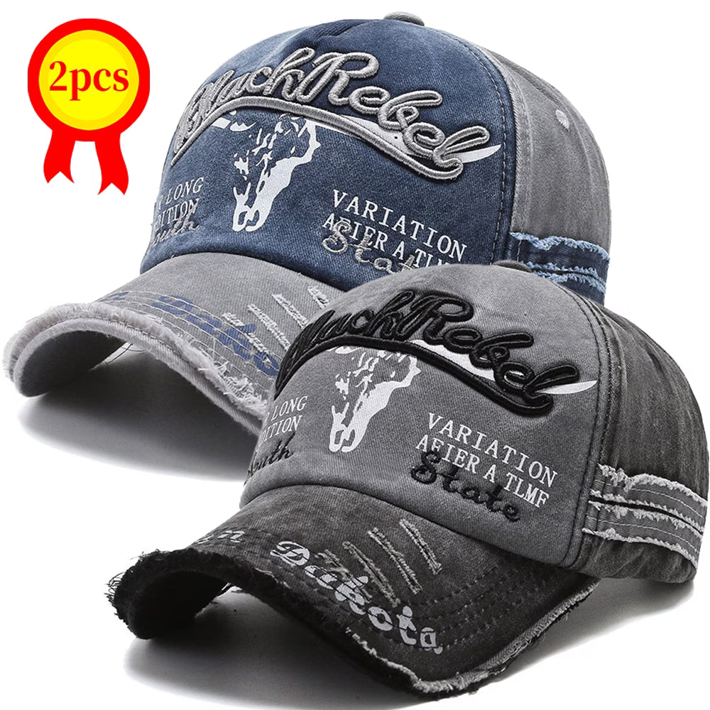 Heritage Washed Caps