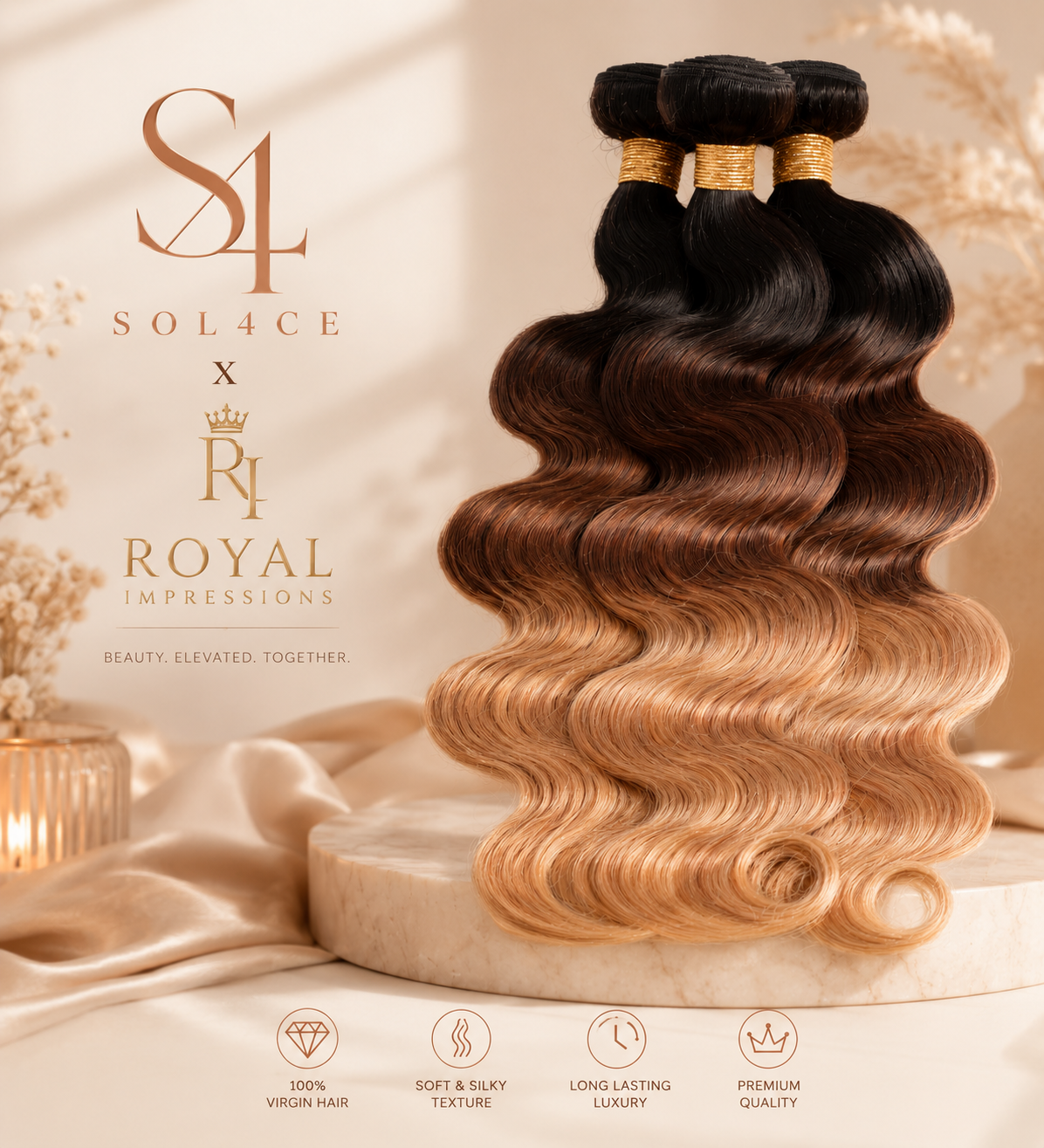 SOL4CE Luxe Ombre Waves