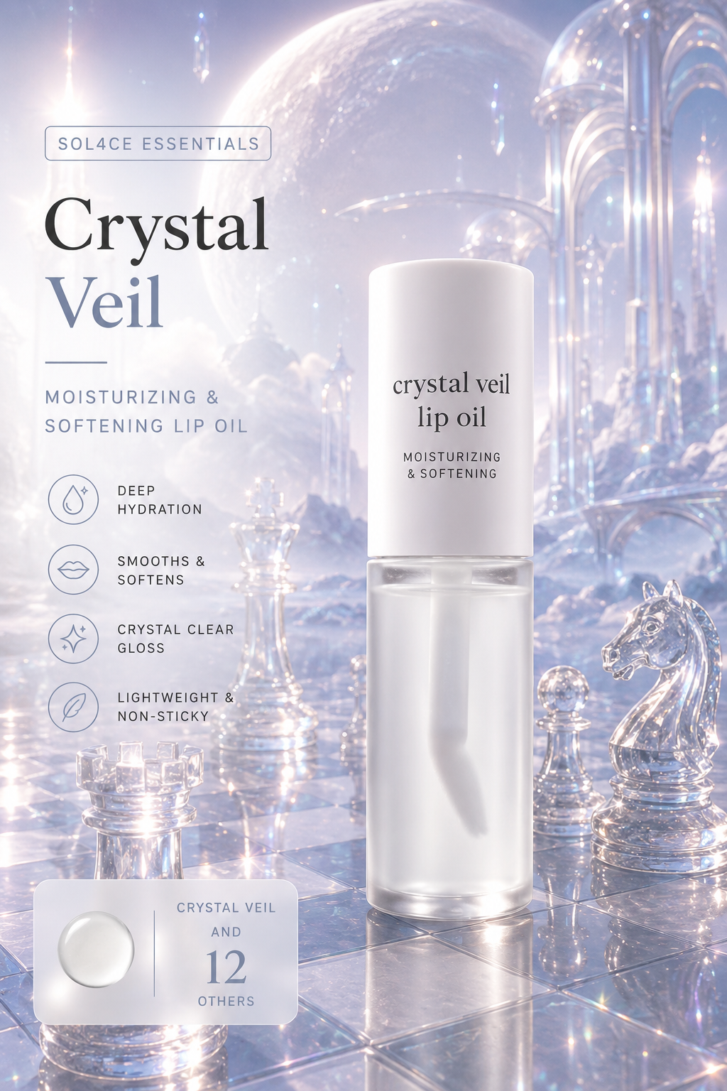 SOL4CE Velvet Hydrating Lip Oil