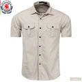 Fredd Marshall New Mens Military Shirt Men Short Sleeve Cargo Shirts 100% Cotton Casual Solid Shirt Male Pocket Work Shirt 55889
