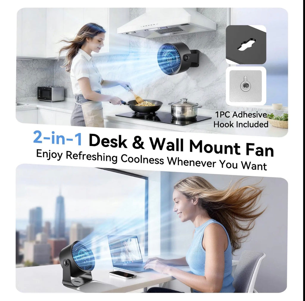 Portable Rechargeable Cooling Fan