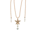 Sea Darling Starfish Rope Necklace