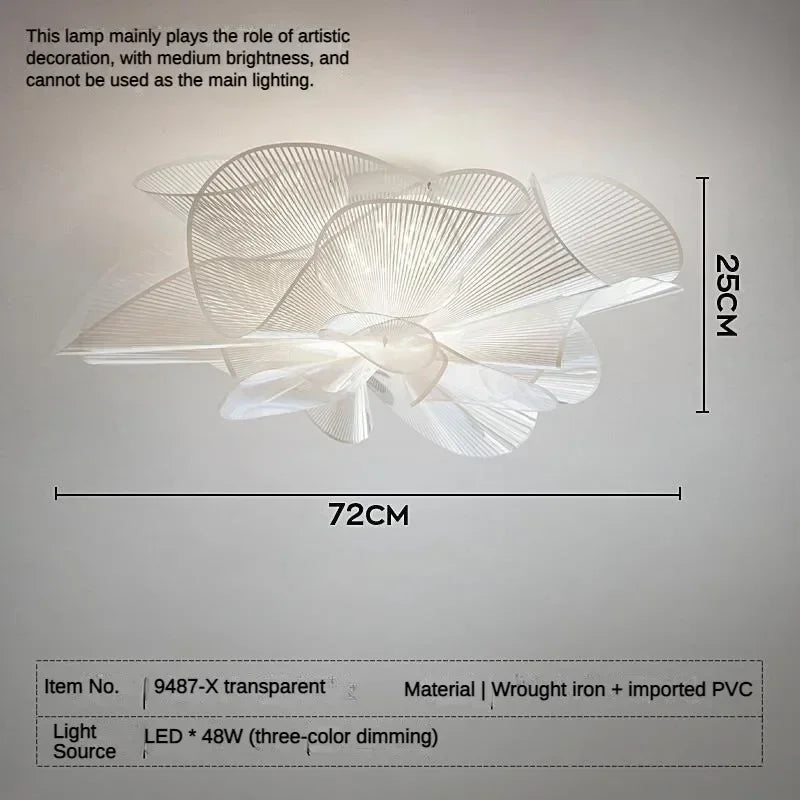 PVC Modern Designer LED Pendant Light Nordic Classic Ceiling Lamp for Bedroom Dining Room Home Decor Lighting