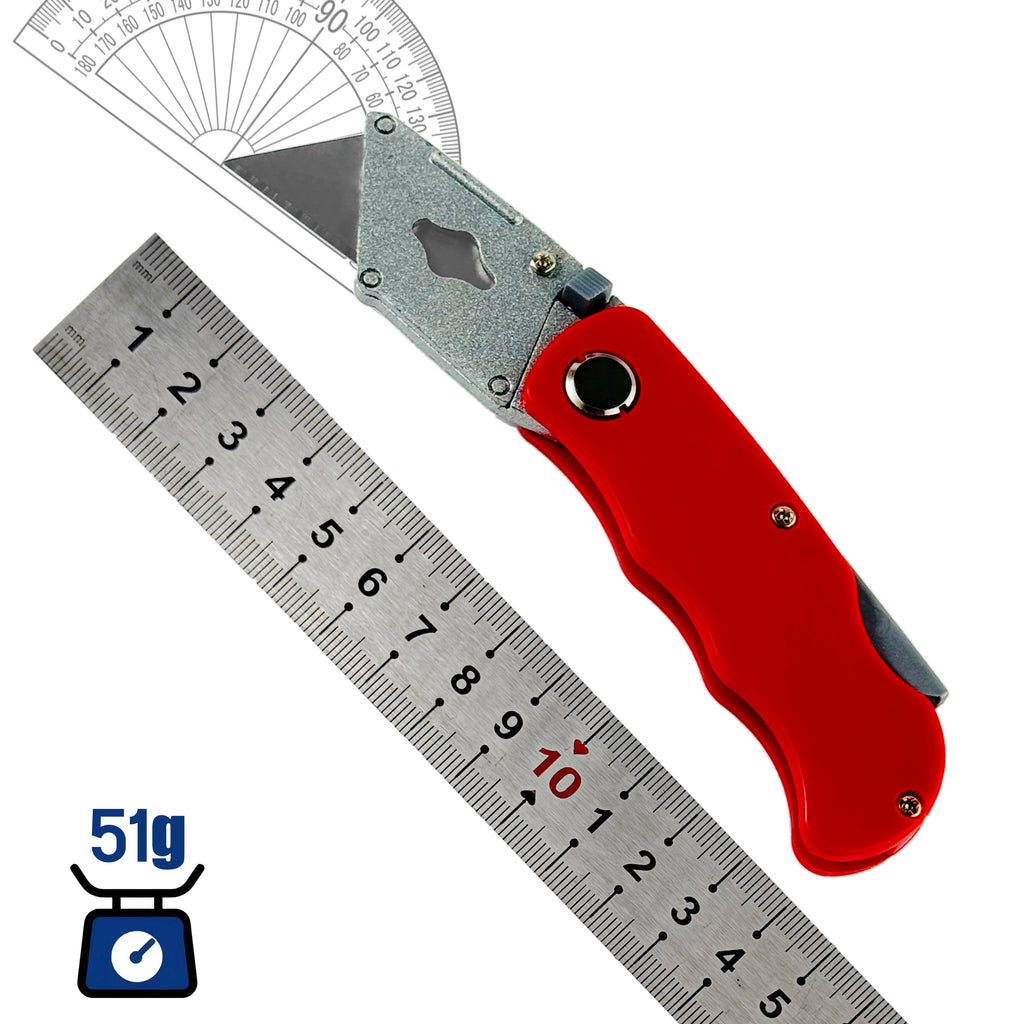Foldable multi-functional tool, sturdy and durable, paper cutter, electrical cable, multi-functional tool, letter opener.