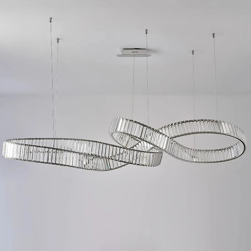 home decorationPendant lights, luxury crystal living room chandelier, dining room Pendant lamp, ceiling light, indoor lighting
