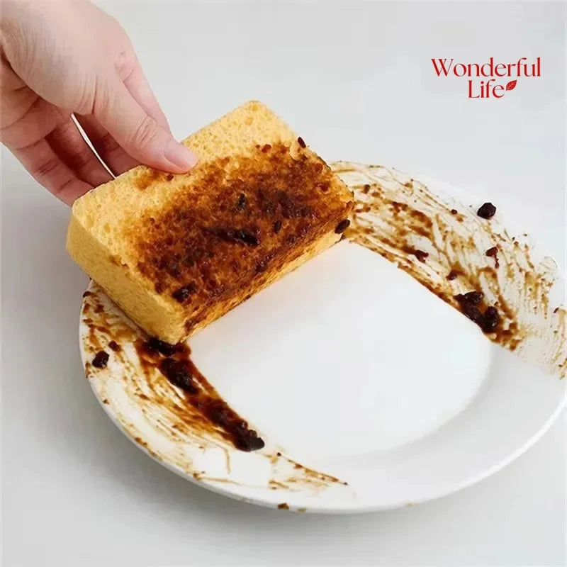 5Pcs 11*7*1 cm Sponge Eraser Kitchen wood pulp Melamine For washing dishes Cooktop removes rust tableware Pan washing dishes