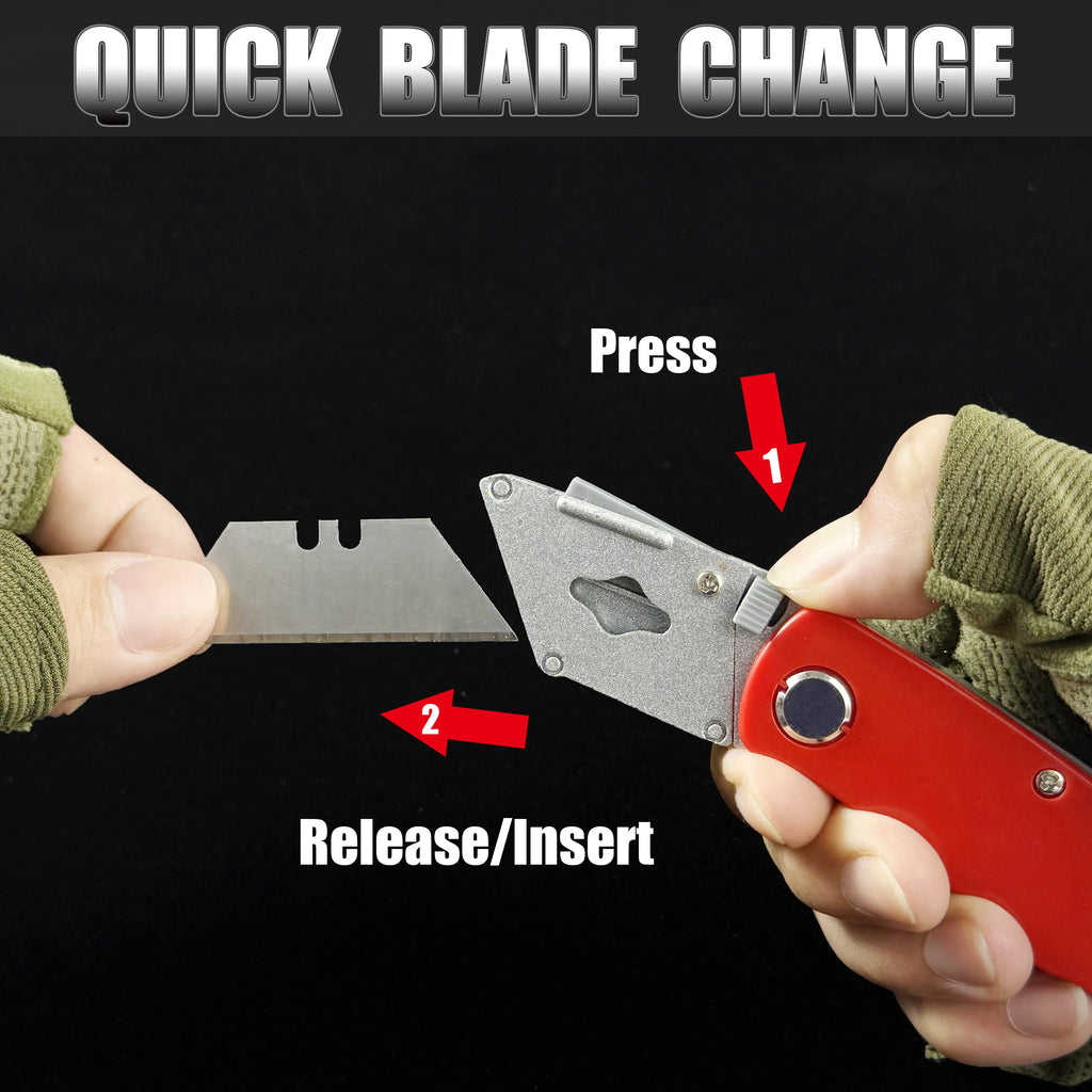 Foldable multi-functional tool, sturdy and durable, paper cutter, electrical cable, multi-functional tool, letter opener.