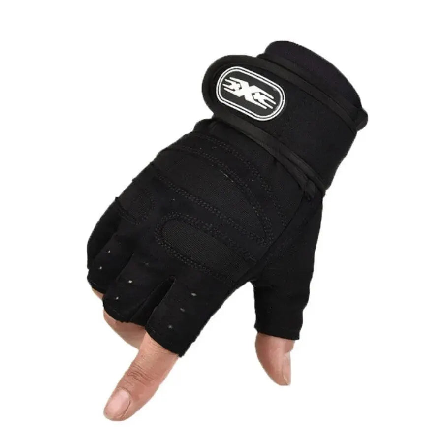 Cycling Gloves Gloves Half Finger Gloves Anti-Slip Shock-Absorbing Breathable Glove for Fitness Cycling Outdoor Sports Unisex