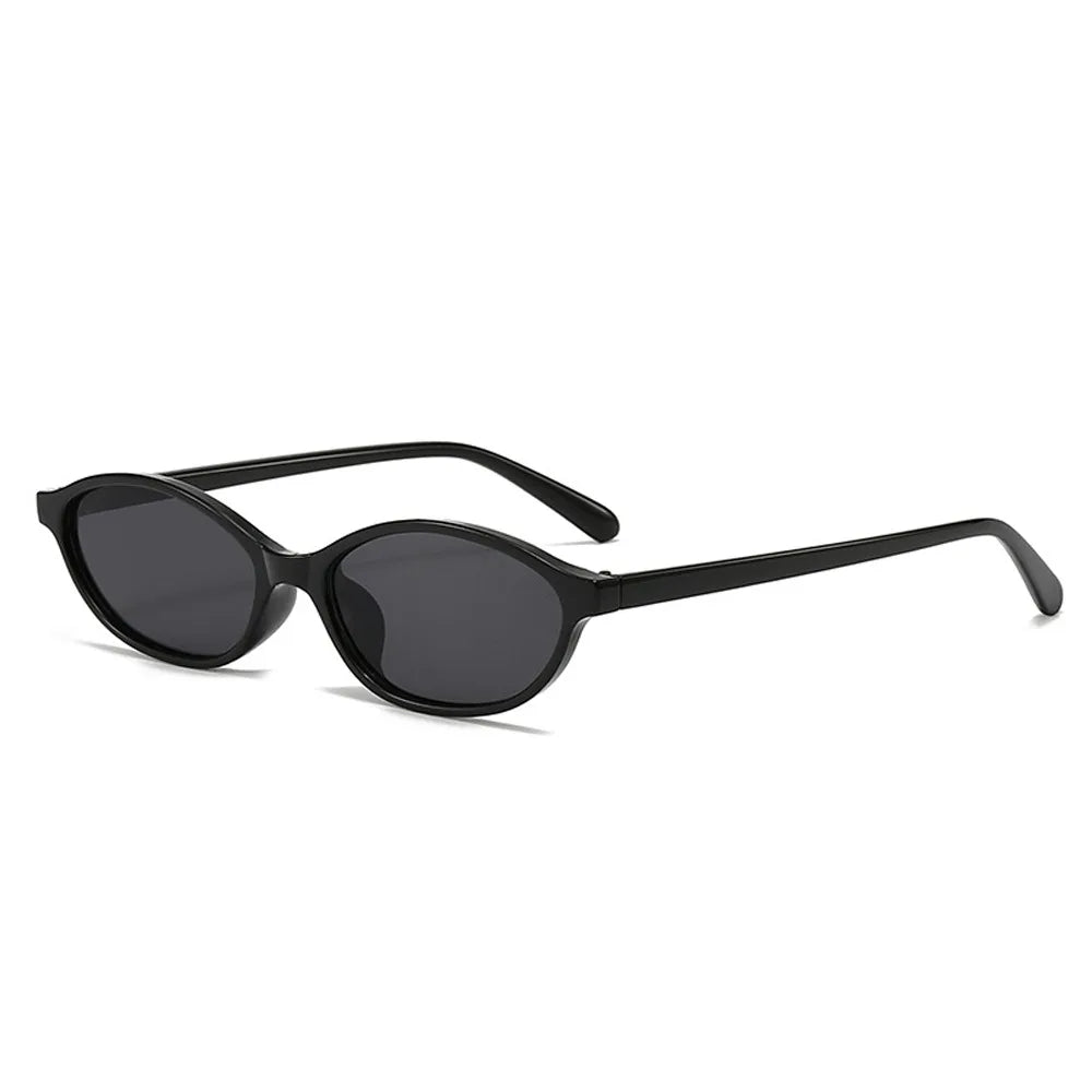 Vintage Small Cat Eye Sunglasses for Women Trendy Half-frame Sun Glasses UV400 Fashion Shades Eyewear Summer Anti UV Sunglasses