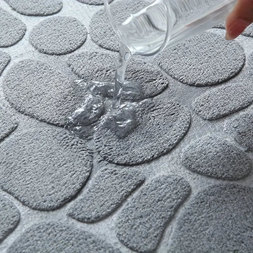 Large Size Bathroom Floor Mat Non-slip Absorbent Bathroom Rug Long Strip Bathtub Floor Mat Home Decor 19.7x47.2in mat